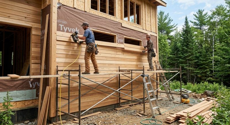 Wood Siding Installation in Tamworth, NH