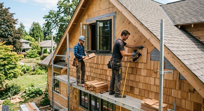 Wood Siding Installation in Wolfeboro, NH