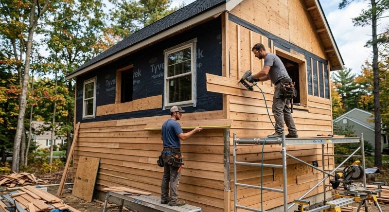 Wood Siding Replacement in Acton, ME