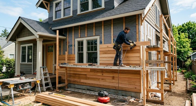 Wood Siding Replacement in Acton, ME